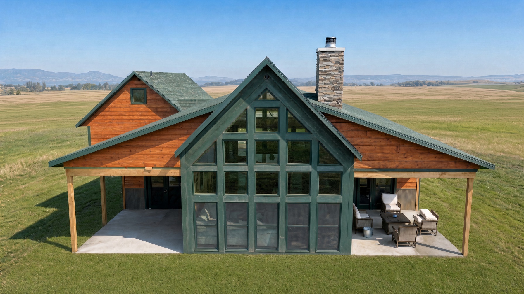 A custom home built by Leonard Gengel